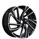 18 Vw Golf Adelaide Style Alloy Wheels X4 Black Machined Mk5 6 7 Audi A3