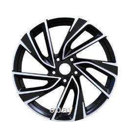 18 VW Golf Adelaide Style Alloy Wheels X4 Black Machined MK5 6 7 Audi A3