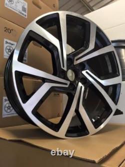 18 VW Golf Clubsport Style Alloy Wheels Gloss Black Polished MK5 MK6 MK7 MK7.5