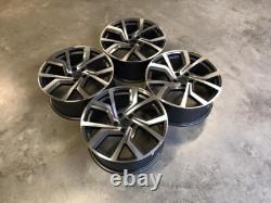 18 VW Golf Clubsport Style Alloy Wheels Gun Metal Polished MK5 MK6 MK7 MK7.5