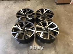 18 VW Golf Clubsport Style Alloy Wheels Gun Metal Polished MK5 MK6 MK7 MK7.5