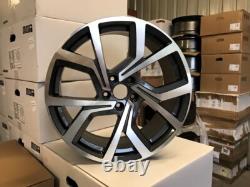 18 VW Golf Clubsport Style Alloy Wheels Gun Metal Polished MK5 MK6 MK7 MK7.5