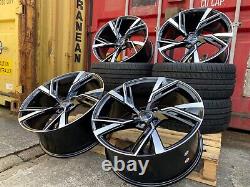 18 VW Golf GTD Sevilla RS6 Style Alloy Wheels And 225/40/18 Tyres NEW