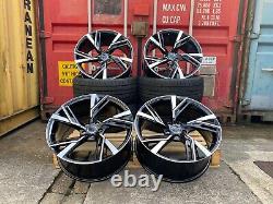 18 VW Golf GTD Sevilla RS6 Style Alloy Wheels And 225/40/18 Tyres NEW