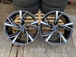 18 VW Golf GTD Sevilla RS6 Style Alloy Wheels And 225/40/18 Tyres NEW