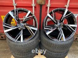 18 VW Golf GTD Sevilla RS6 Style Alloy Wheels And 225/40/18 Tyres NEW