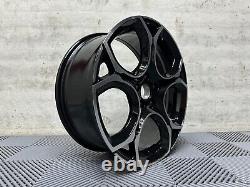18 VW Golf Queenstown Style Alloy Wheels Gloss Black Machined MK5 6 7 Audi A3