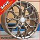18 Van 4 Mc Style Alloy Wheels Tyres Ford Transit Custom + Load Rated