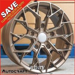 18 Van 4 MC Style Alloy Wheels Tyres Ford Transit Custom + Load Rated
