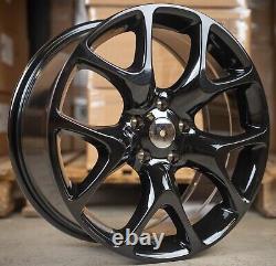 18 Vauxhall Vivaro(b) 2014-2019 / Vxr Style Gloss Black 5 Spoke Alloy Wheels