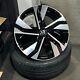 18 Volvo R-design4 Style Alloy Wheels Gloss Black & 225/40/18 Michelin Tyres