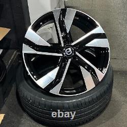 18 Volvo R-Design4 Style alloy wheels Gloss Black & 225/40/18 Michelin tyres