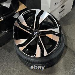 18 Volvo R-Design4 Style alloy wheels Gloss Black & 225/40/18 Michelin tyres