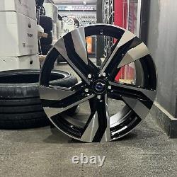 18 Volvo R-Design4 Style alloy wheels Gloss Black & 225/40/18 Michelin tyres