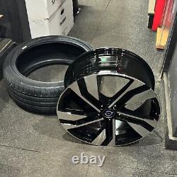 18 Volvo R-Design4 Style alloy wheels Gloss Black & 225/40/18 Michelin tyres