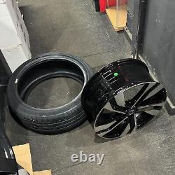 18 Volvo R-Design4 Style alloy wheels Gloss Black & 225/40/18 Michelin tyres