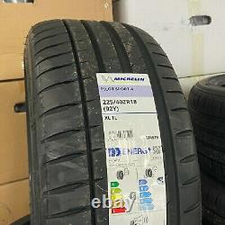 18 Volvo R-Design4 Style alloy wheels Gloss Black & 225/40/18 Michelin tyres