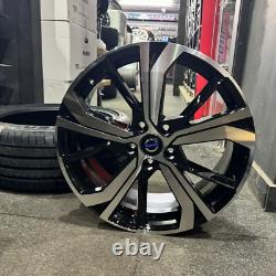 18 Volvo R-Design5 Style alloy wheels Gloss Black & Polished & 225/40/18 tyres