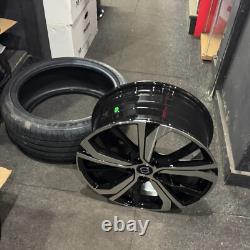 18 Volvo R-Design5 Style alloy wheels Gloss Black & Polished & 225/40/18 tyres