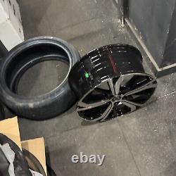 18 Volvo R-Design5 Style alloy wheels Gloss Black & Polished & 225/40/18 tyres