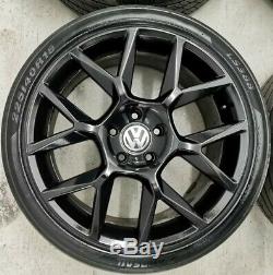 18 Vw Golf Gti Ed35 Style Alloy Wheels 5x112 Mk5 6 7 Gtd Edition Watkins Glen