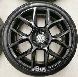 18 Vw Golf Gti Ed35 Style Alloy Wheels 5x112 Mk5 6 7 Gtd Edition Watkins Glen