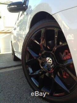 18 Vw Golf Gti Ed35 Style Alloy Wheels 5x112 Mk5 6 7 Gtd Edition Watkins Glen