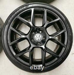 18 Vw Golf Gti Edition 35 Glen Watkins Style Alloy Wheels 5x112 Mk5 6 7 Caddy R