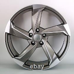 18 rotor style alloy wheels Audi a3 a4 a6 tt q2 Vw Seat Sko / tyres available