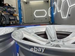 19 128 Style Alloy Wheels 10 Rears Inc Tyres Bmw E60 E61 5 Series Big Concave