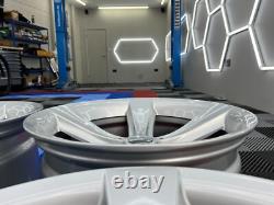 19 128 Style Alloy Wheels 10 Rears Inc Tyres Bmw E60 E61 5 Series Big Concave