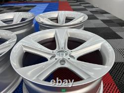19 128 Style Alloy Wheels 10 Rears Inc Tyres Bmw E60 E61 5 Series Big Concave