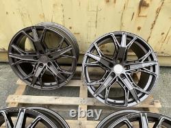 19 2020 x4 Audi R8 V10 Style Alloy Wheels MAGNETO BRONZE Audi A5 A6 A7 A8 5x112