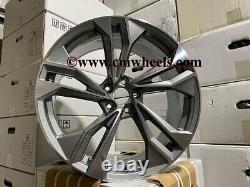 19 2021 S5 Performance Style Alloy Wheels Gun Metal Machined Audi A5 A6 A7 A8