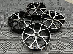 19 2023 RS3 Concept Style Alloy Wheels Gloss Black Machined Audi A3 S3 VW Golf