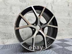 19 2023 RS3 Concept Style Alloy Wheels Gloss Black Machined Audi A3 S3 VW Golf