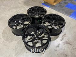 19 2023 RS6 Style Alloy Wheels Gloss Black Audi A4 A5 A6 A7 A8 Q5 5x112