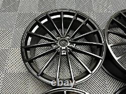 19 2024 VW Scottsdale Style Alloy Wheels Satin Black VW Golf MK5 MK6 MK7 MK8