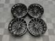 19 2024 Vw Scottsdale Style Alloy Wheels Satin Black Vw Golf Mk7 Mk8 Audi A3