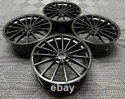 19 2024 VW Scottsdale Style Alloy Wheels Satin Black VW Golf MK7 MK8 Audi A3
