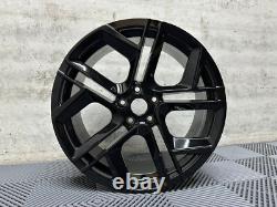 19 2024 VW York Style Alloy Wheels Gloss Black VW Tiguan Golf MK6 MK7 MK8 5x112