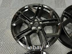 19 2024 VW York Style Alloy Wheels Gloss Black VW Tiguan Golf MK6 MK7 MK8 5x112