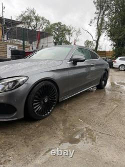 19 2025 Maybach Mercedes Turbine Twist Style Alloy Wheels C Class E Class S Cla