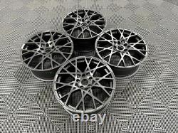 19 2025 RS3 Style Alloy Wheels Gun Metal 57.1 5x112 Audi A3 VW Golf Caddy