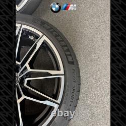19/20 Bmw G80 M3 Competition Genuine 862 Style Alloy Wheels & Michelin Tyres