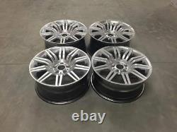 19 535 Spyder Style Alloy Wheels Hyper Silver Spider Fits BMW 5 Series E60 E61