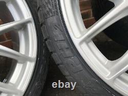 19 5x112 3dsm Style Zito Alloy Wheels With New Tyres