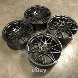 19 666M M4 CS Style Alloy Wheels Satin Gun Metal BMW F80 M3 F82 F83 M4 F87 M2