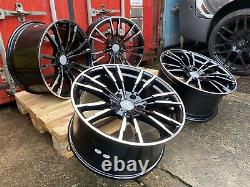 19 706M Style Alloy Wheels Gloss Black Pol BMW 3 SERIES F30 E90 5 SERIES F10 11