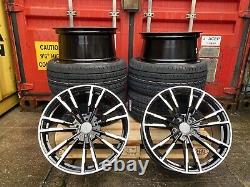 19 706m Style Alloy Wheels Fits Bmw 3 Series 4 Series 5 Series 6 Series +? Tyres